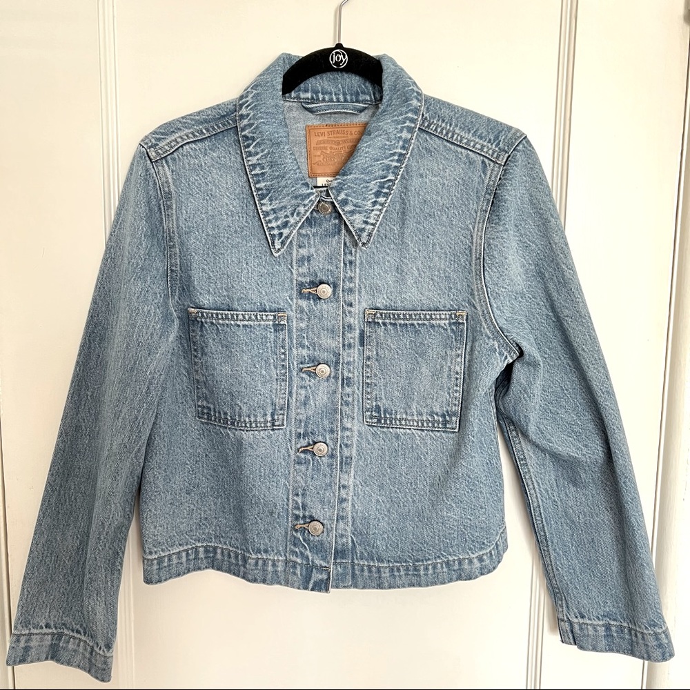 Levi Shrunken Chore Coat NWOT